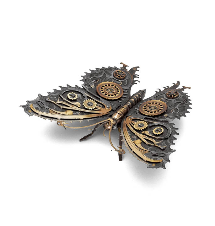 Productvisuals_Modelbouw-Metal-Earth-Steampunk-Butterfly-5
