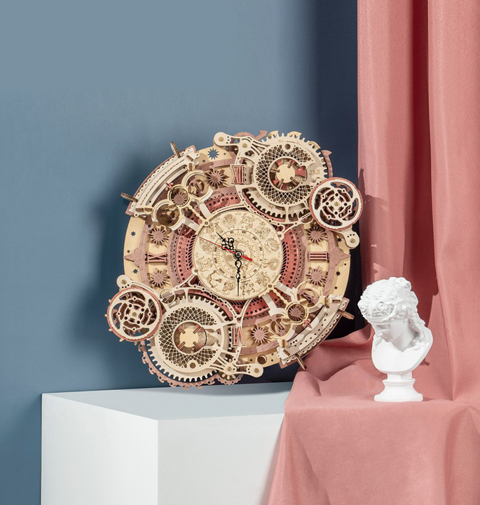 Productvisuals_Modelbouw-Robotime-zodiac-wall-clock-lc6012-1