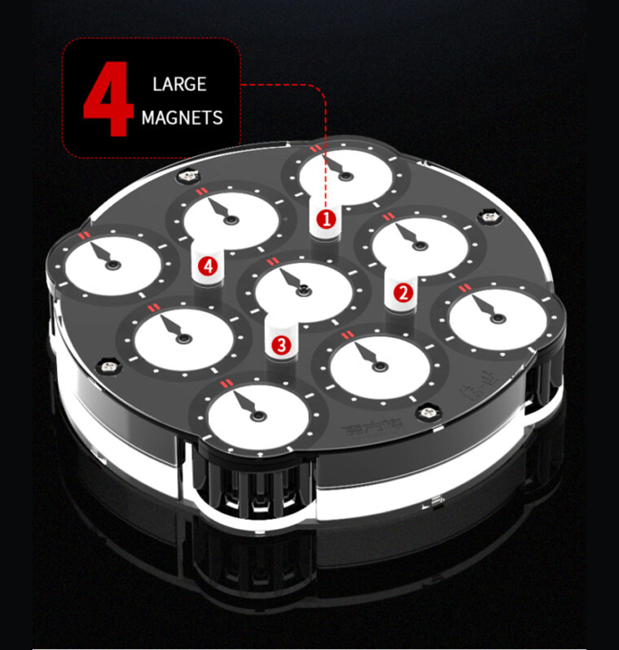 Productvisuals_Speedcubes-QiYi-chuanshi-clock-magnetic-clock6-1
